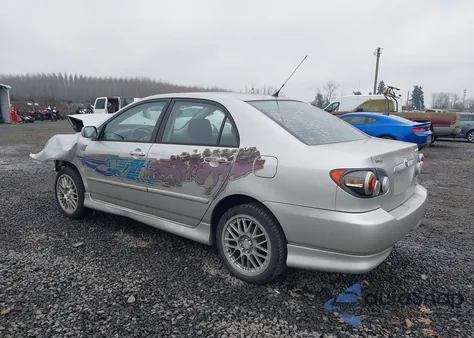 2003 Toyota Corolla S z USA, uszkodzony, nr VIN 1NXBR32EX3Z016479